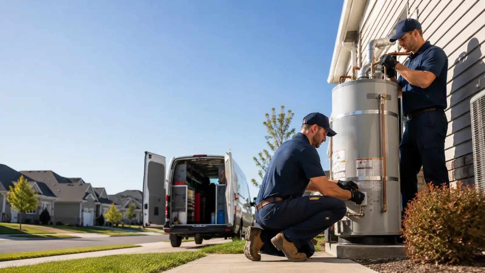 Water Heater Installation in Lucas, OH